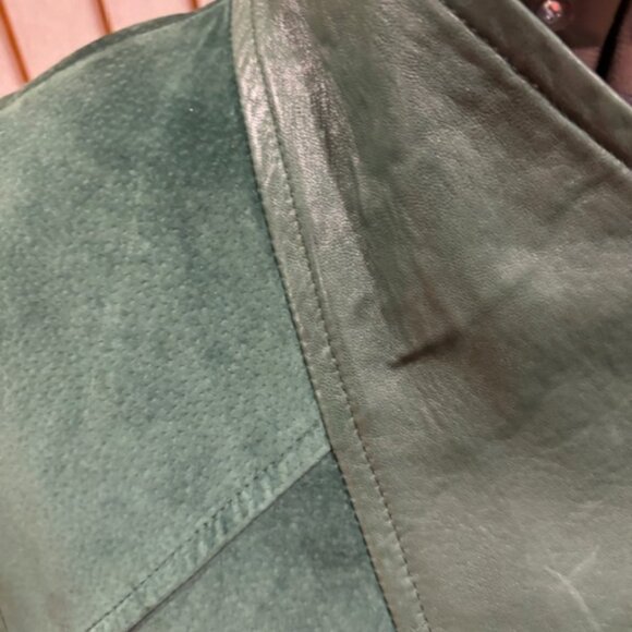 Anorak style Leather jJacket - Picture 3 of 8